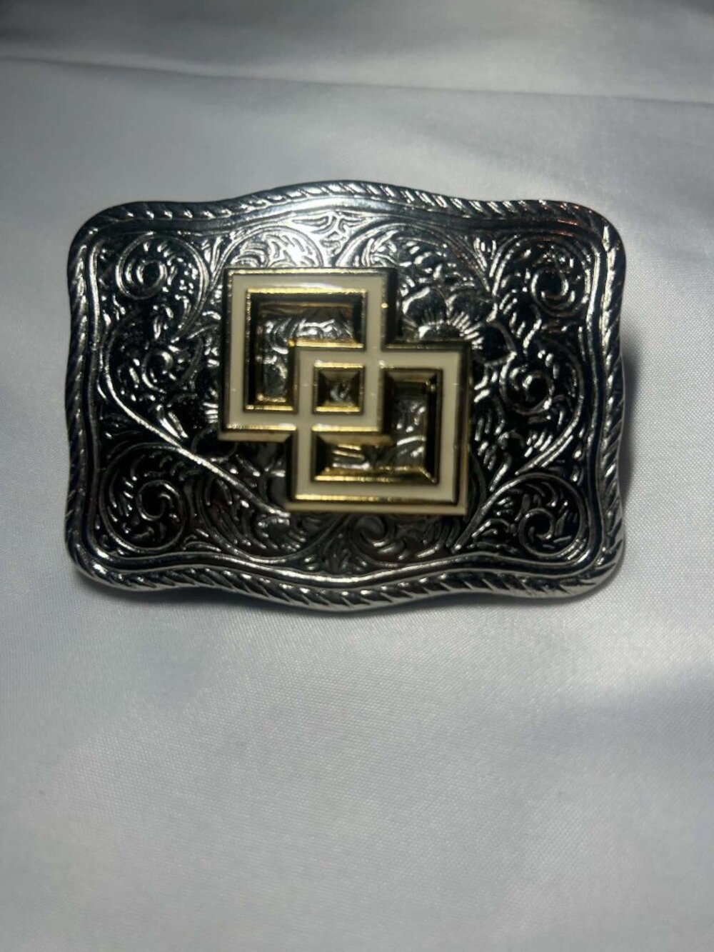 Vintage Western-Style Belt Buckle